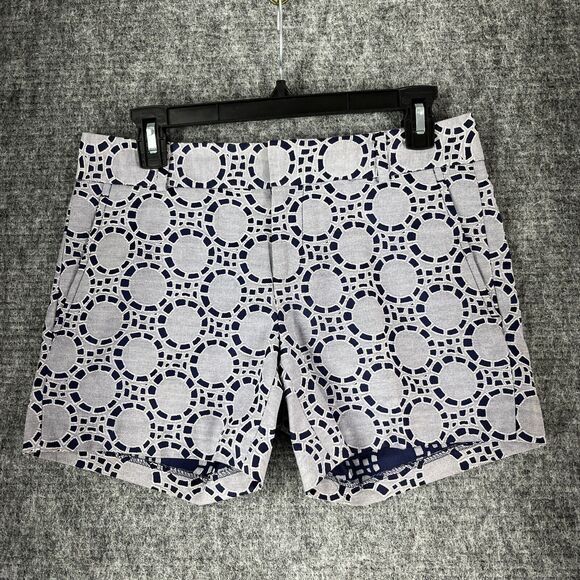 Banana Republic Shorts Womens‎ 0 Blue Martin Fit Casual Chino Stretch Mid Rise - Picture 1 of 10